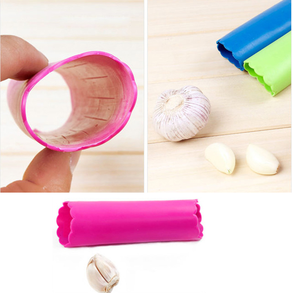 Silicone Garlic Peeler Skin Re - Kitchen Gadgets Youtube บทวิจารณ์และราคา